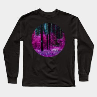 Fantasy purple forest Long Sleeve T-Shirt